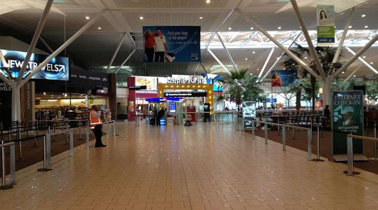 brisbane international airport on lockdown